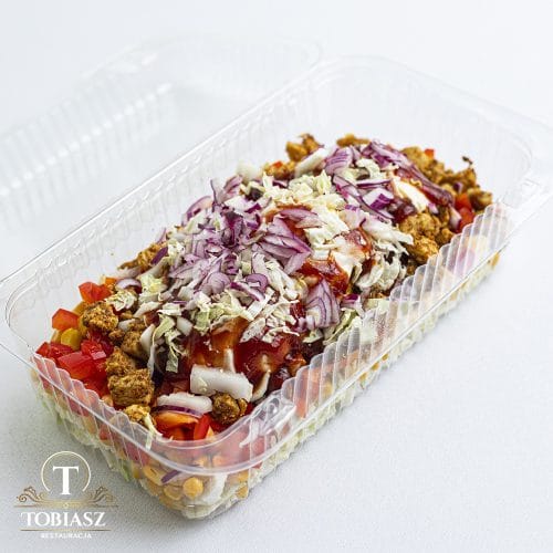 Sałatka gyros ( 5 porcji )